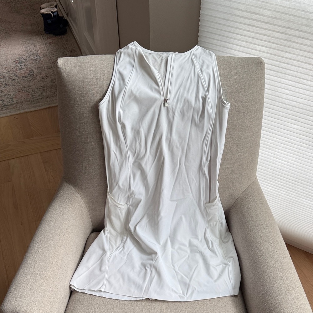 Athleta White tennis Dress